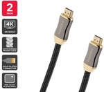 4K 60hz Braided HDMI 2.0 Cable (3m) - 2 Pack $9.99 and 2m Cable $7.99 Shipped @ Kogan