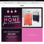 50% off Suitcases & Bags from Samsonite, Monsac, American Tourister & Antler @ Myer