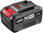 Ozito PXC 4.0Ah Battery (Black Series) $48 @ Bunnings