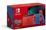 [eBay Plus, Afterpay] Nintendo Switch Consoles: Mario Red & Blue Edition $395.12, Neon/Grey $377.52, Lite $263.12 @ Big W eBay