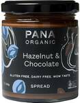 50% off Pana Organic Hazelnut & Chocolate Spread, Cashew Caramel or Peanut Butter Chocolate 200g $4.50 Each @ Woolworths