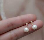 Classic Fresh Water Pearl Drop Earrings $48 (Was $88), $15 off Coupon (Minimum $50 Spend), Free Shipping @ Allure Jewels