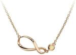 S925 Solid Opal INFINITYII Necklace $99 (Save $150) + $10 Shipping ($0 over $100 Spend) @ Wellington Jeweller