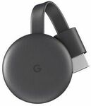 Google Chromecast 3rd Gen $48 + Delivery ($0 C&C/ in-Store) @ Officeworks