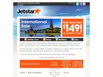 Jetstar International Sale Starts Today