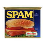 Spam Classic, Light, Hot and Spicy, with Bacon or Less Salt Canned Ham 340g $3.30 (Was $5.50) @ Coles