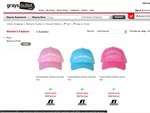 Ladies Russell Athletic Caps $5 to $7 with Free Shipping (Pink or Blue) RRP$14.95