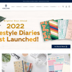 30% off Full Priced Collins 2022 Diaries @ Collins