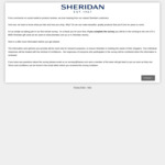 Win 1 of 5 $500 Sheridan Gift Cards from Sheridan