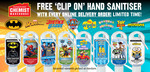 Free Clip On Hand Sanitiser with Every Online Delivery Order @ Chemist Warehouse