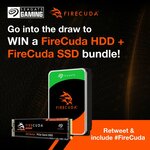 Win a Seagate Firecuda HDD and SSD Buindle Worth over $1,028 from PLE