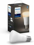Philips Hue E27 White LED Smart Bulb $15 + Delivery ($0 with Prime/ $39 Spend) @ Amazon AU