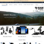 15% off RAM Mounts with $100 Minimum Spend + $8.95 Delivery ($0 with $120 Order) @ Modest Mounts