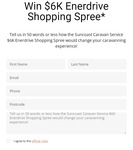 Win a $6,000 Enerdrive Shopping Voucher from Suncoast Caravan Service
