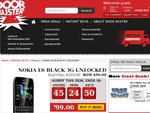 NOKIA E6 Black Unlocked Phone - $99 +Shipping from Doorbuster