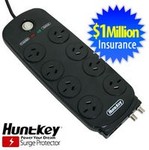 Huntkey 8 Way Surge Board $19.95 + Free Shipping