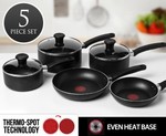 Tefal Non-Stick 5-Pc Essentials Cookset $79.99 + $9.95 Shipping @ COTD