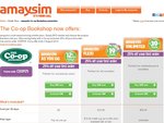 25% off 1st Amaysim Order for Co-Op Bookshop Members