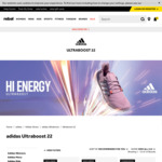 adidas Ultraboost 22 Running Shoes $129.99 + Delivery ($0 with $150 Order/ C&C/ in-Store) @ rebel