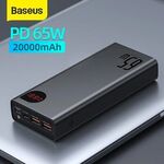 Baseus Adaman Digital Display 20,000mAh 65W Powerbank $56.94 Delivered @ Baseus via eBay