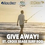Win a St. Croix Seage Surf Rod from Tom Rowland Giveaways