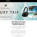 Win a Trip for 2 to Hamilton Island Worth up to $7,396 or 1 of 10 Minor Prizes from Sony Australia