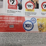 [QLD] Scan Registered Flybuys Card to Get 10% off $100 & $250 Coles MasterCard Gift Cards ($5/ $7 Activation Fee) @ Coles