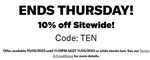 10% off Sitewide (Online Only) + Delivery ($0 C&C/ $100 Order) @ Liquorland