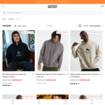 Men's Hoodies $22.49 - (Save up to 63%) + $15 Delivery ($0 with $80 order/ QLD C&C) @ Hallenstein Brothers