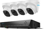 Reolink 4K Security Camera System, 4pcs H.265 Poe Cameras, 8CH NVR with 2TB HDD $674.96 Delivered @ Reolink AU