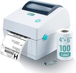 Hotlabel M6 Desktop Thermal Label Printer $126.64 Delivered @ HotLabel Direct Amazon AU