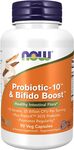 [Prime] NOW Supplements, Probiotic-10 & Bifido Boost with 10 Strains, 25 Billion CFU $23.96 Delivered @ Amazon US via AU
