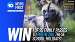 [WA] Win 1 of 25 Family Passes to Perth Zoo Worth $95.60 from Network Ten