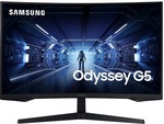 Samsung Odyssey G55TB 27" QHD VA 144Hz Curved Gaming Monitor $269 + Delivery ($0 VIC/SYD/ADL C&C) + Surcharge @ Centrecom