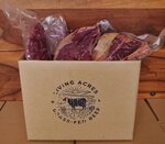 10% off Small Beef Box 5kg $179.10 + $69 Delivery ($0 Canberra Pickup) @ Living Acres (Excludes NT, TAS & WA)
