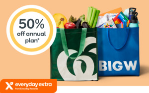 50% off Everyday Extra Annual Plan $35 for The First Year (Ongoing $70/Year) @ Everyday Rewards