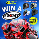 Win a Suomy Track-1 Helmet Valued at $499 from RACE and ROAD