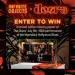 Win an Infinite Objects The Doors "Live at The Hollywood Bowl 1968" Moving Poster from Goldmine
