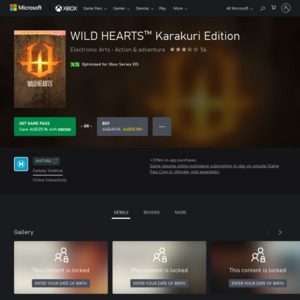 Wild Hearts: Karakuri Edition Xbox X/S - For Game Pass Customers