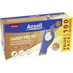 Ansell Handy Fresh Nitrile Disposable Gloves 100pk $9.25 (1/2 Price) @ Woolworths
