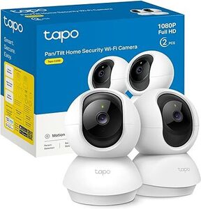 TP-Link Tapo C200 Pan/Tilt Wi-Fi Camera (2 Pack) $68.99 Delivered @ Amazon AU