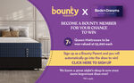 Win 1 of 7 Bed N Dreams Miami Queen Mattresses Worth $3,699 from Bounty Parents