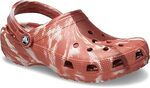 Crocs Adults Classic Marbled Clog Dark Clay $31.20 + Delivery ($0 with Prime/ $59 Spend) @ Amazon AU