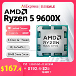 AMD Ryzen 5 9600X CPU US$184.98 (~A$281.60) Delivered @ Comet Crash Global Store AliExpress