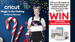 Win 1 of 54 Cricut prizes inc. Cricut Joy Xtra Bundles, Cricut Maker 3 Machines or More from Harvey Norman