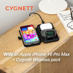 Win an Apple iPhone 16 Pro Max and Cygnett Wireless Prize Pack or 1 of 8 Minor Prizes from Cygnett