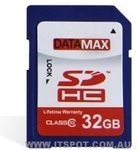 Datamax Class 10 SDHC 32GB - ITSPOT - $20 with Free Delivery