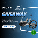 Win a MOZA R3 Direct Drive Racing Bundle for Xbox & PC from MOZA
