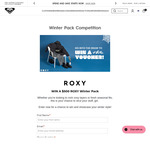 Win a $500 Roxy Online Gift Voucher from Roxy