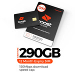 Boost Mobile $300 290GB 12 Months Prepaid SIM for $243 (Exp), Google Pixel Tablet 128GB (Hazel) $549 Delivered @ Mobilexpress AU